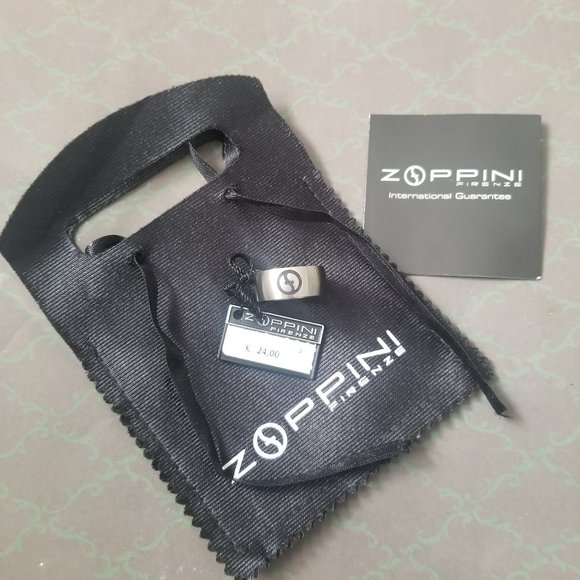 Boys Zoppini Firenze Stainless Steel Ring Size 6 - Picture 1 of 4